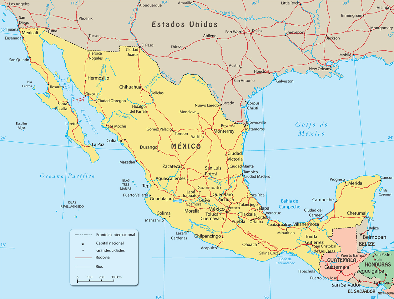 Mexico mapa
