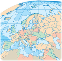 Mapa Europa